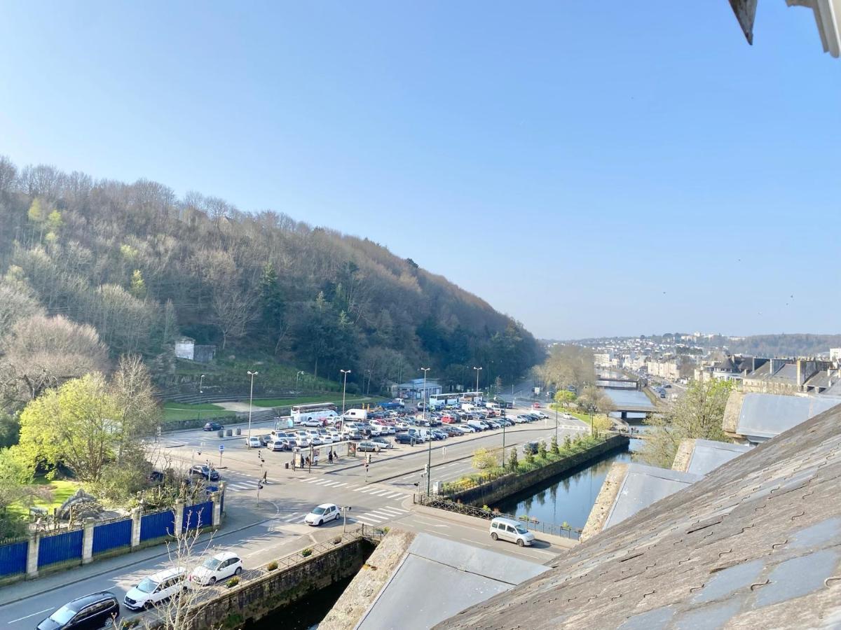 Le Nid Des Quais - Vue Panoramique Au Coeur De La Ville - Wifi - Entree Autonome Quimper Exterior photo